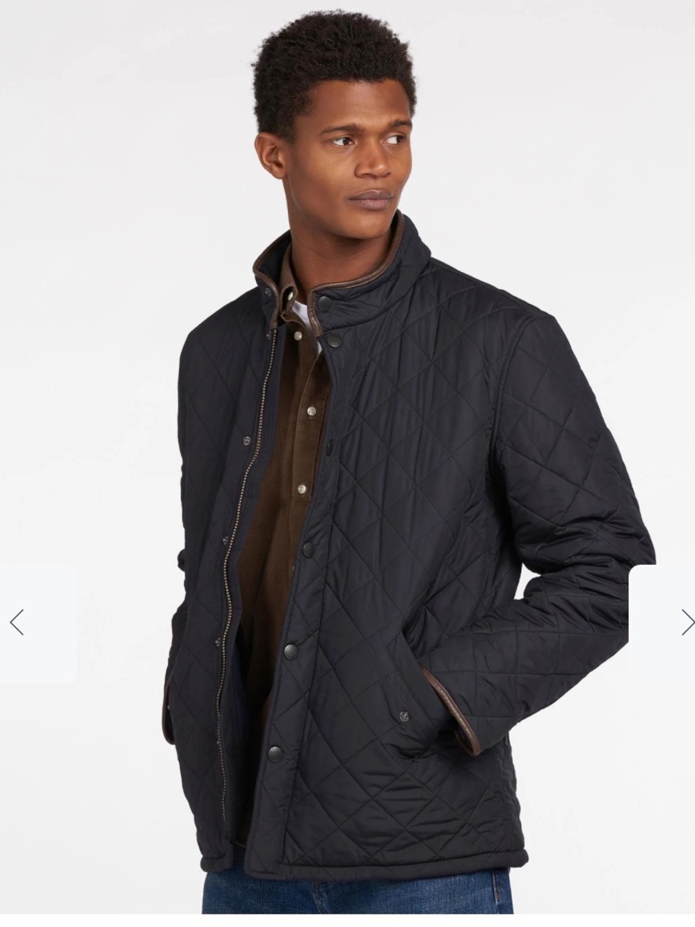 Barbour quilted jas jacket